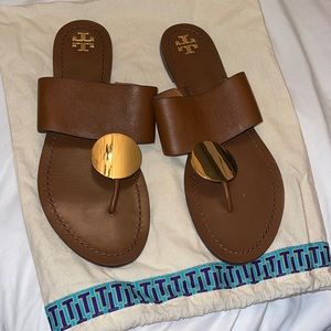 Tory Burch Medallion Sandals